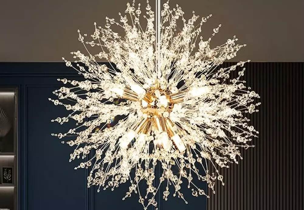 beaded crystal chandelier